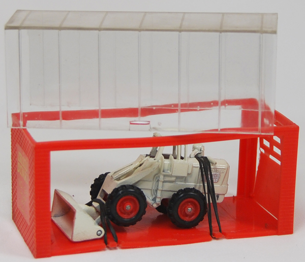 Dinky 1968 DINKY #96 “MINI DINKY” PAYLOADER SHOVEL, OFF-WHITE MINT W/ EXC GARAGE BOX