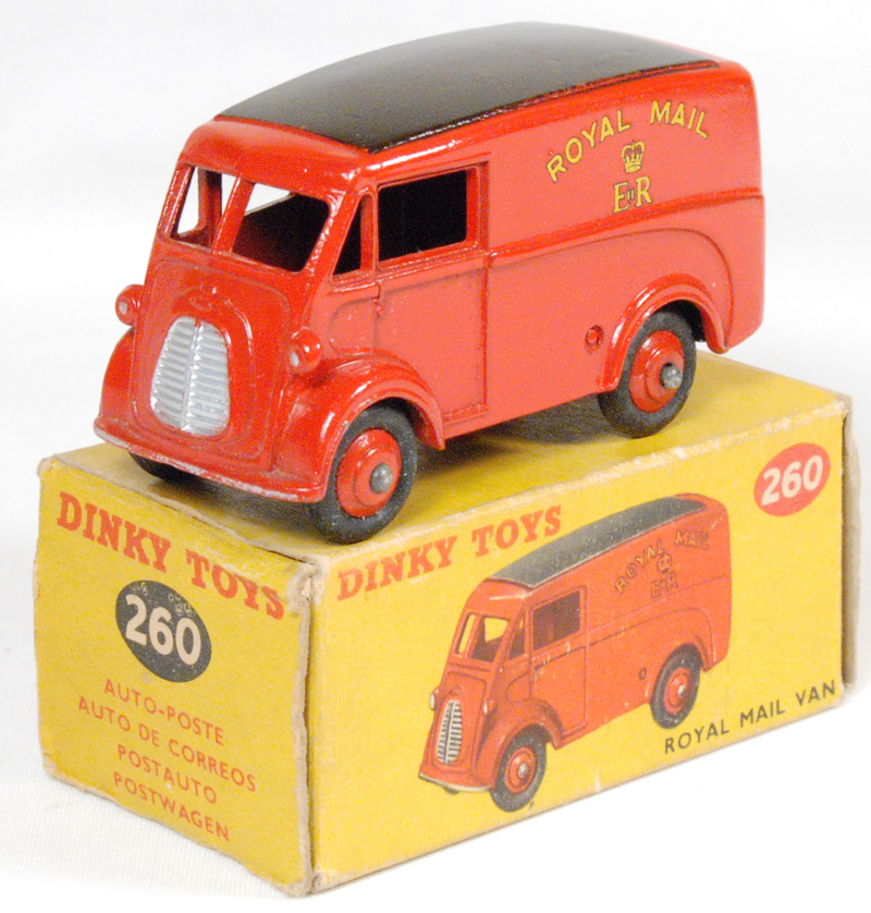 dinky royal mail van