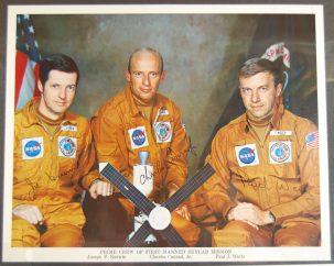 Other Collectibles 1973 SKYLAB 2 8X10 ORIGINAL SIGNED SPACE PHOTO-KERWIN, CONRAD & WEITZ EXC/MINT
