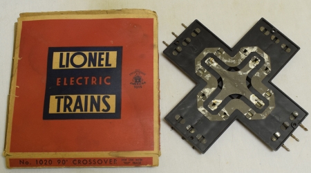 Other Collectibles 1955 LIONEL #1020 90 DEGREE CROSSOVER VG+ COMPLETE w/ GOOD ORIGINAL BOX