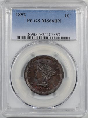 1852-1C-PCGS-MS66BN-897-1