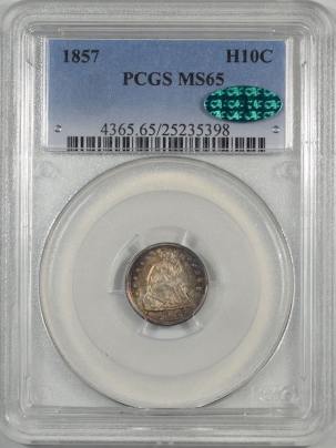 1857-H10C-PCGS-MS65-CAC-398-1