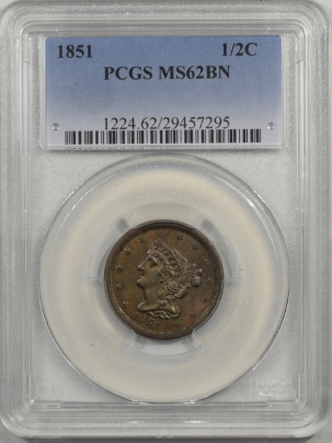 1851-H1C-PCGS-MS62BN-295-1