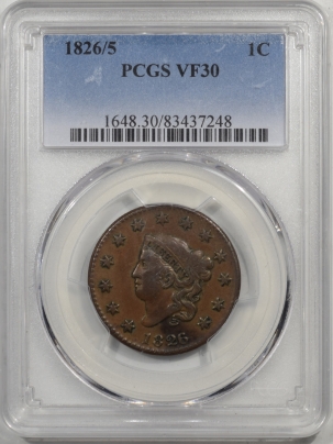 1826-5-1C-PCGS-VF30-248-1