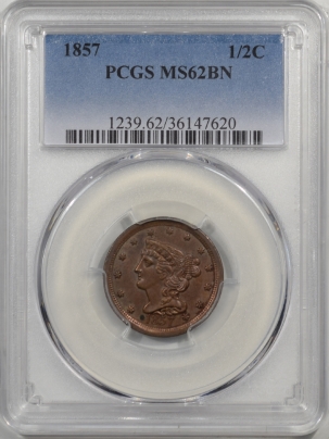 1857-H1C-PCGS-MS62BN-620-1