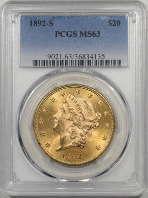 1892s-$20G-PCGS-MS63-135-1