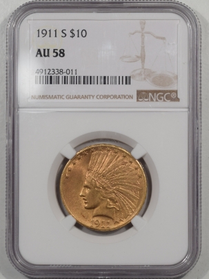 1911s-$10G-NGC-AU58-011-1