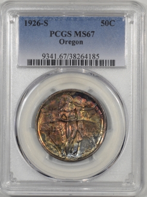 1926s-OREGON-50C-PCGS-MS67-185-1