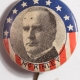Other Collectibles 1900 WILLIAM MCKINLEY 7/8″ R/W/B/ STARS & STRIPES PICTURE CAMPAIGN BUTTON MINT