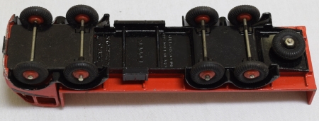 Vintage Diecast Toys DINKY #503 FODEN FLAT TRUCK W/ TAILBOARD, RED & BLACK FLASH, EXC W/ VG BOX, RARE