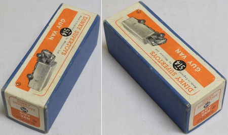 Vintage Diecast Toys DINKY #514 GUY VAN-SLUMBERLAND; VG+ MODEL W/ VG+ BOX, BRIGHT & ATTRACTIVE-SCARCE