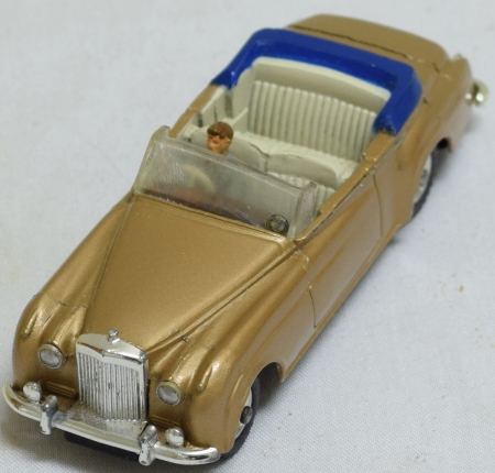 Dinky DINKY #194 BENTLEY S COUPE, METALLIC BRONZE, NEAR-MINT W/ VG BOX; RARE COLOR!