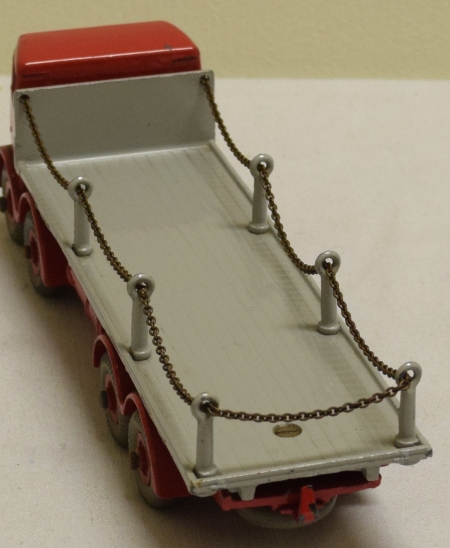 Dinky DINKY 905 FODEN FLAT TRUCK CHAIN LORREY, EXCELLENT MODEL W/ EXCELLENT BOX!