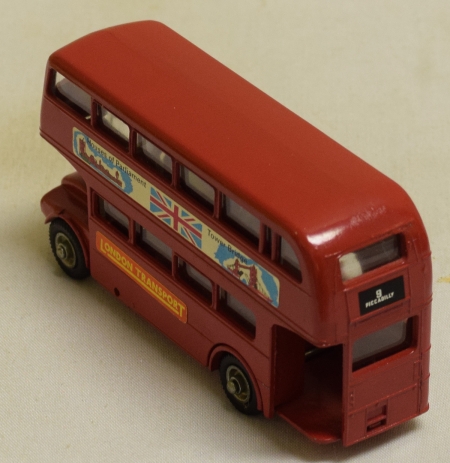 Vintage Diecast Toys BUDGIE 236 ROUTEMASTER BUS, NEAR-MINT MODEL W/ MINT BOX!