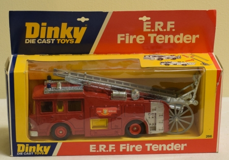 Dinky DINKY 266 E.R.F. FIRE TENDER, MINT MODEL W/ EXCELLENT BOX!