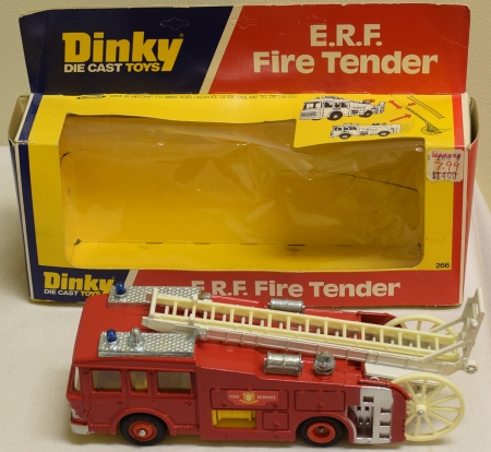 Dinky DINKY 266 E.R.F. FIRE TENDER, MINT MODEL W/ G/VG BOX!