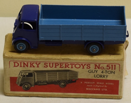 Dinky DINKY 511 GUY 4-TON LORRY EXCELLENT MODEL W/ VG BOX!