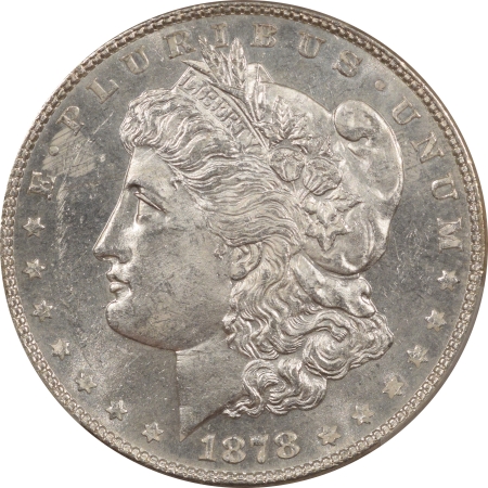 New Certified Coins 1878 7TF MORGAN DOLLAR – REV OF 1878 – PCGS MS-63 PL, PROOFLIKE
