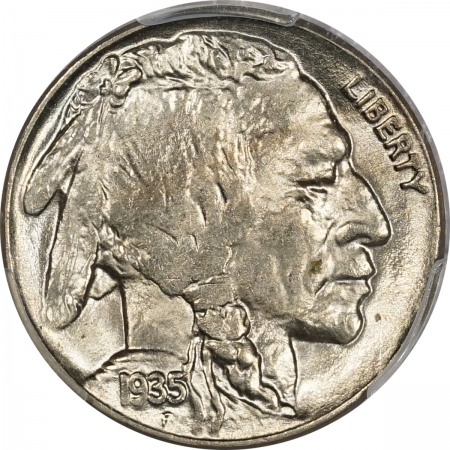New Certified Coins 1935 BUFFALO NICKEL – PCGS MS-64