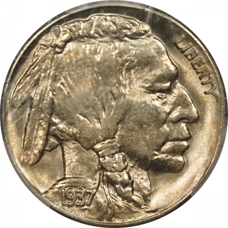 New Certified Coins 1937-S BUFFALO NICKEL – PCGS MS-66