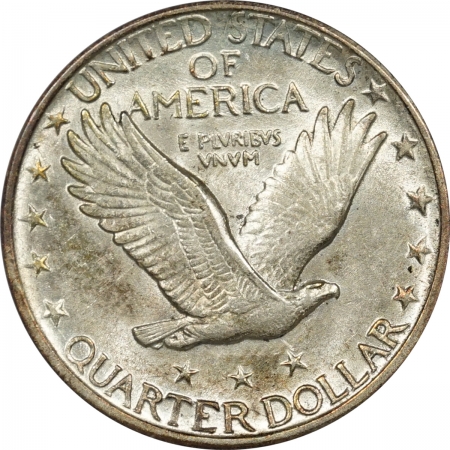 New Certified Coins 1929-D STANDING LIBERTY QUARTER – ANACS AU-58 PREMIUM QUALITY, LOOKS BU!