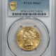 New Certified Coins 1897 $10 LIBERTY HEAD GOLD – PCGS MS-62