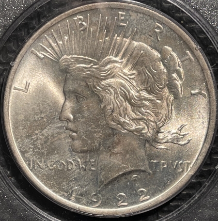 New Certified Coins 1922 PEACE DOLLAR – PCGS MS-64 VERY PQ LOOKS GEM! RATTLER!