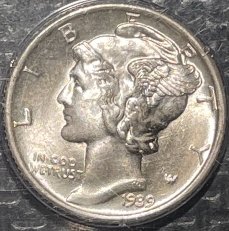 New Certified Coins 1939 MERCURY DIME – PCGS MS-65 RATTLER!