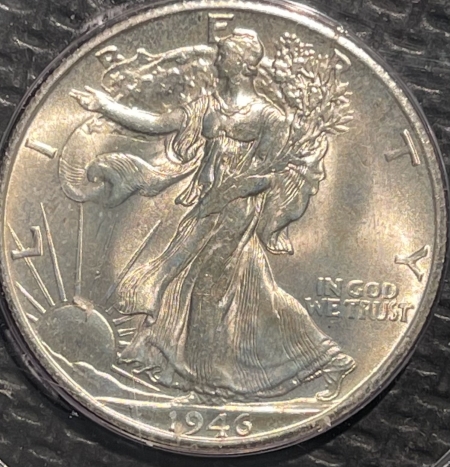 New Certified Coins 1946-S WALKING LIBERTY HALF DOLLAR – PCGS MS-64 RATTLER!