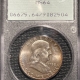 New Certified Coins 1959-D FRANKLIN HALF DOLLAR – PCGS MS-64