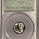 New Certified Coins 1944 MERCURY DIME – PCGS MS-65 PREMIUM QUALITY++! RATTLER!