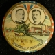 Other Collectibles 1896 MCKINLEY-HOBART SOUND MONEY, 1 3/4″ CELLO, JUGATE – EXCELLENT/NEAR MINT!