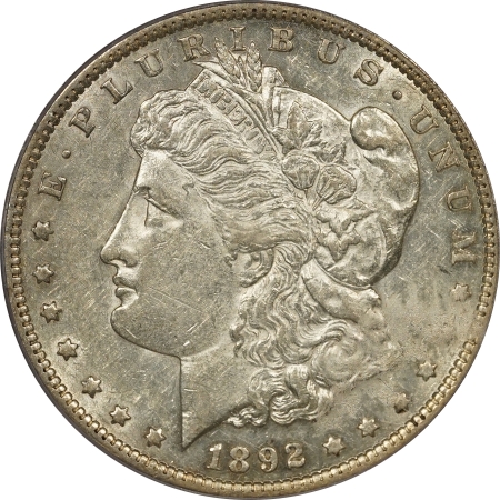 New Certified Coins 1892-CC MORGAN DOLLAR – PCGS AU-53