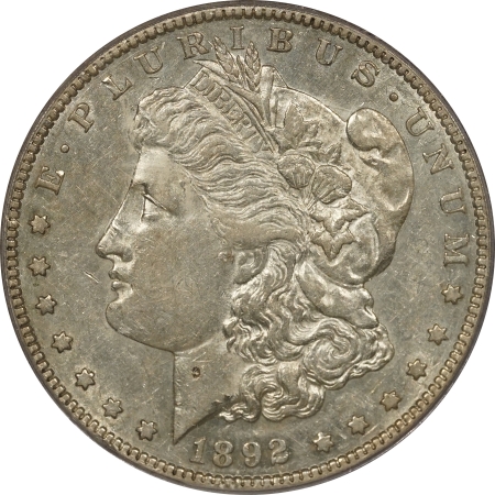 New Certified Coins 1892-S MORGAN DOLLAR – PCGS AU-50