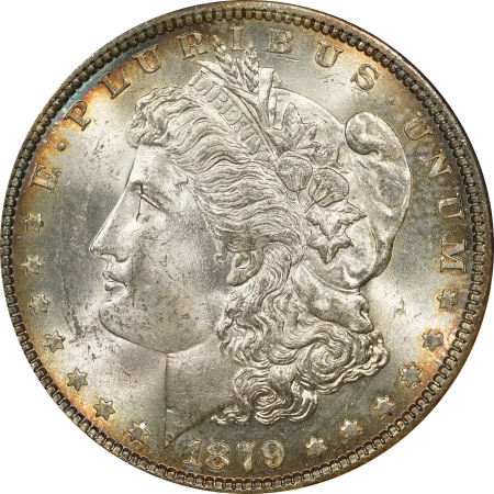 New Certified Coins 1879 MORGAN DOLLAR – NGC MS-64  FATTIE HOLDER! SUER PREMIUM QUALITY!