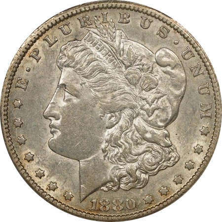 New Certified Coins 1880-CC MORGAN DOLLAR – PCGS AU-55 FRESH, PREMIUM QUALITY & CAC APPROVED!