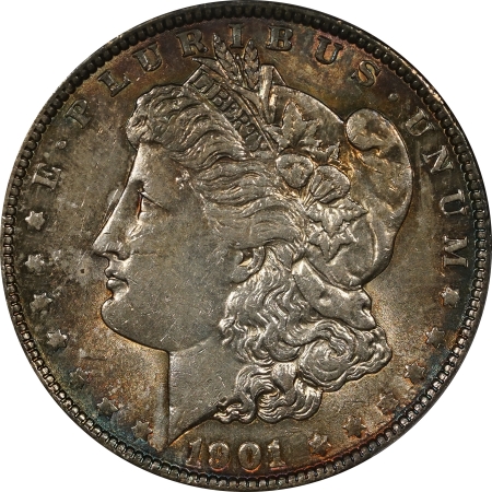 New Certified Coins 1901 MORGAN DOLLAR – PCGS AU-53 ORIGINAL & ATTRACTIVE!
