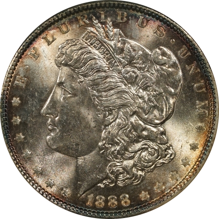 New Certified Coins 1888 MORGAN DOLLAR – ANACS MS-64 PRETTY!