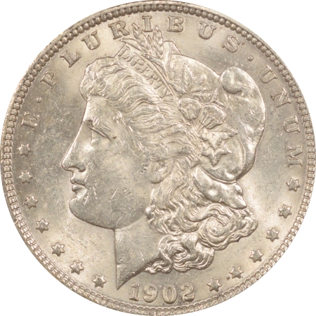 New Certified Coins 1902 MORGAN DOLLAR – PCGS AU-53 PREMIUM QUALITY! LOOKS 58!