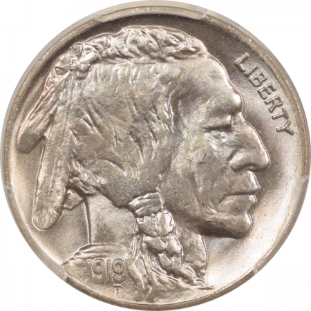 New Certified Coins 1919 BUFFALO NICKEL – PCGS MS-66