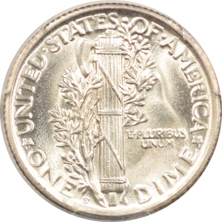 New Certified Coins 1918-S MERCURY DIME – PCGS MS-63 FB PREMIUM QUALITY!