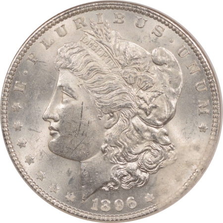 New Certified Coins 1896 MORGAN DOLLAR – NGC BRILLIANT UNCIRCULATED
