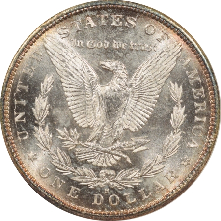 New Certified Coins 1897-S MORGAN DOLLAR – NGC MS-63 PL, PROOFLIKE, FATTIE HOLDER, PREMIUM QUALITY!