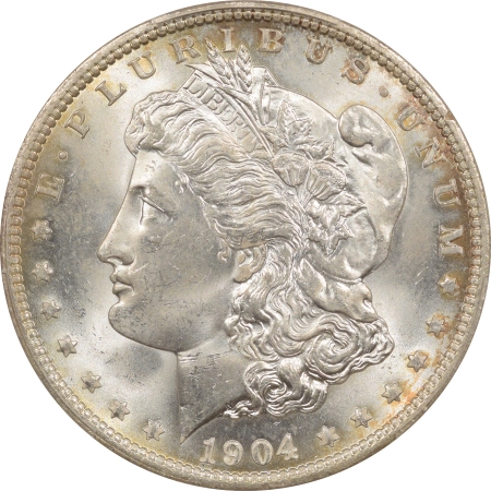 New Certified Coins 1904-O MORGAN DOLLAR – PCGS MS-64 PREMIUM QUALITY!