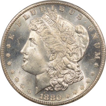 New Certified Coins 1880-S MORGAN DOLLAR – PCGS MS-66+