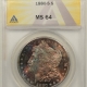 New Certified Coins 1880-S MORGAN DOLLAR – PCGS MS-66