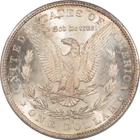 New Certified Coins 1880-S MORGAN DOLLAR – ANACS MS-64 GORGEOUS!