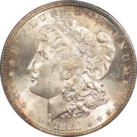 New Certified Coins 1881-S MORGAN DOLLAR – PCGS MS-66+