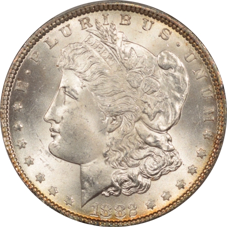 New Certified Coins 1882 MORGAN DOLLAR – PCGS MS-65+