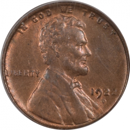 New Certified Coins 1922-D LINCOLN CENT – PCGS MS-64 RB
